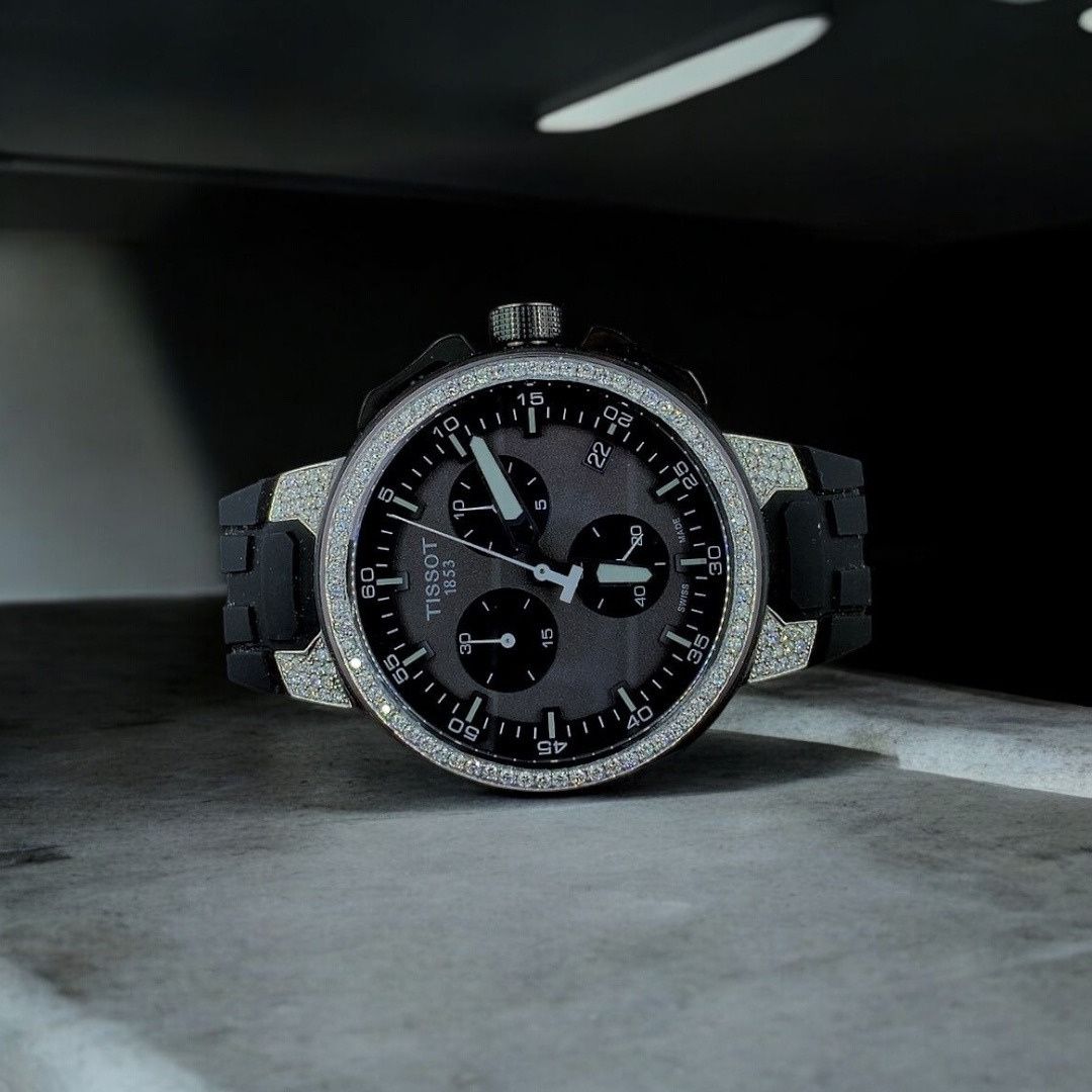 Majestic Full Ice Moissanite Diamond Watch