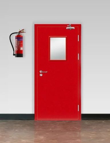 Mild Steel Fire Door