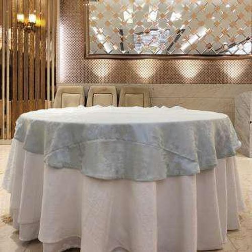 Light Blue Table Overlay