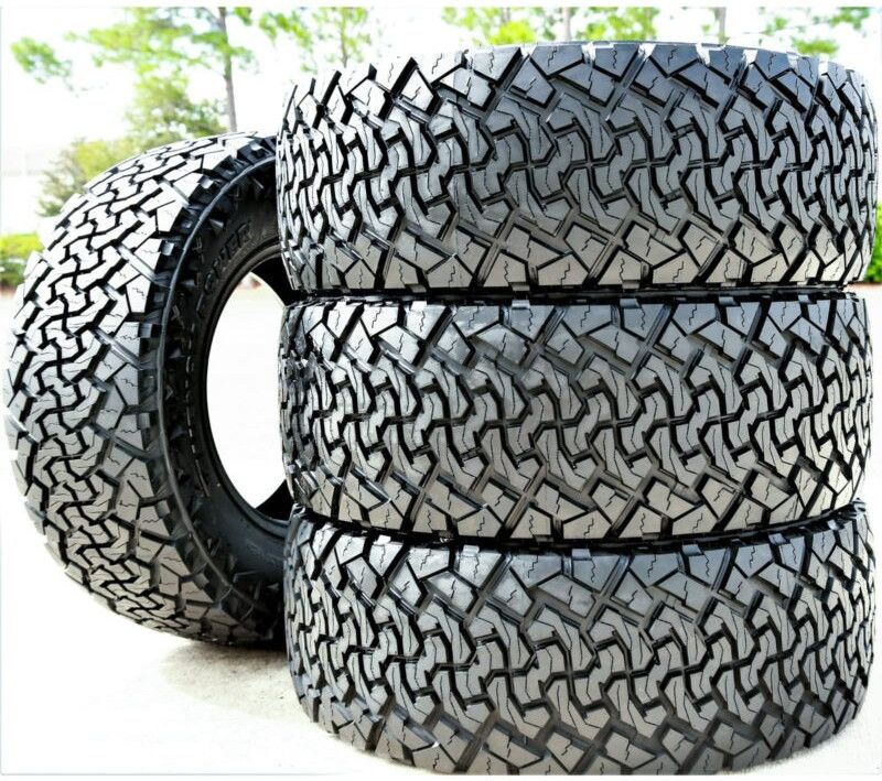Set OF 4 Venom Power Rubber Tire