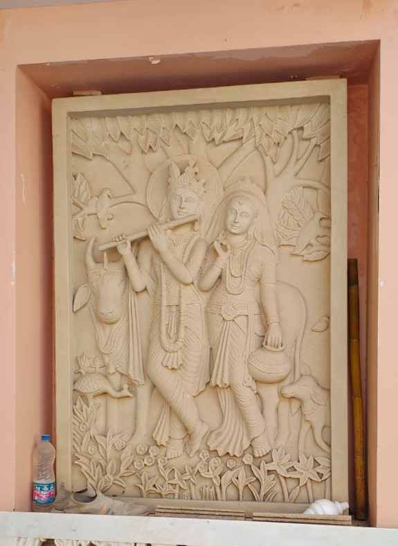 Sandstone Decorative Carved Wall Panel