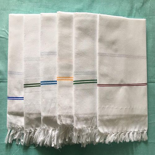 30x60 Inch White Cotton Bath Towel