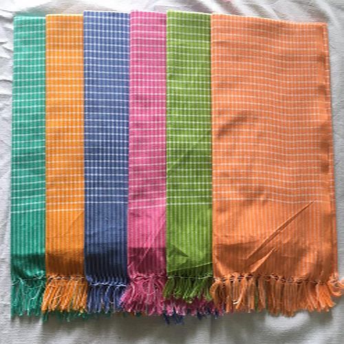 35x70 Inch Multicolor Cotton Mini Check Bath Towel