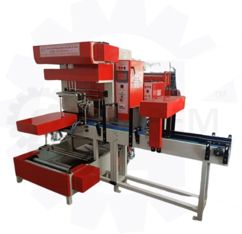 Automatic Bottle Shrink Wrapping Machine