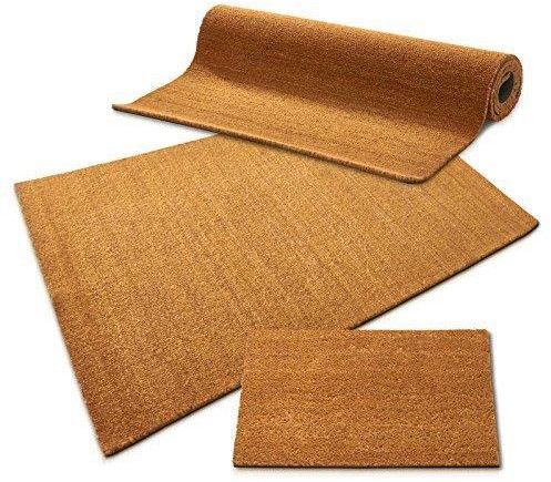 Plain Coir Mat, Shape : Rectangular for Indoor/outdoor