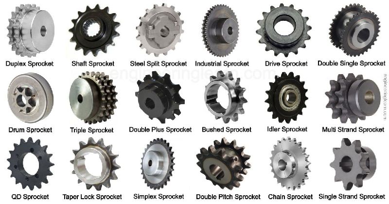 Polished Alloy Steel Conveyor Sprocket, Color : Silver for Vehicle Use