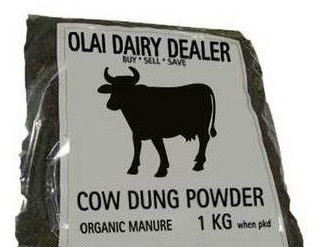 Cow Dung Khad, Color : Black, Form : Powder