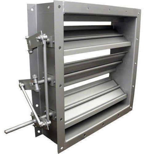 Polished Aluminium All Axial Fans Dampers, Color : Shiny Silver