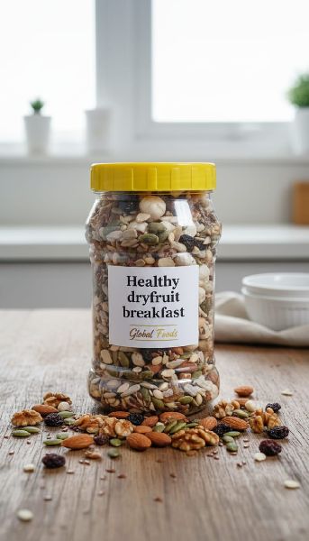 Healthy Dryfruit Breakfast