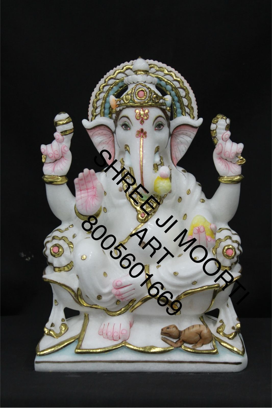 Lord Marble Ganesh Statue