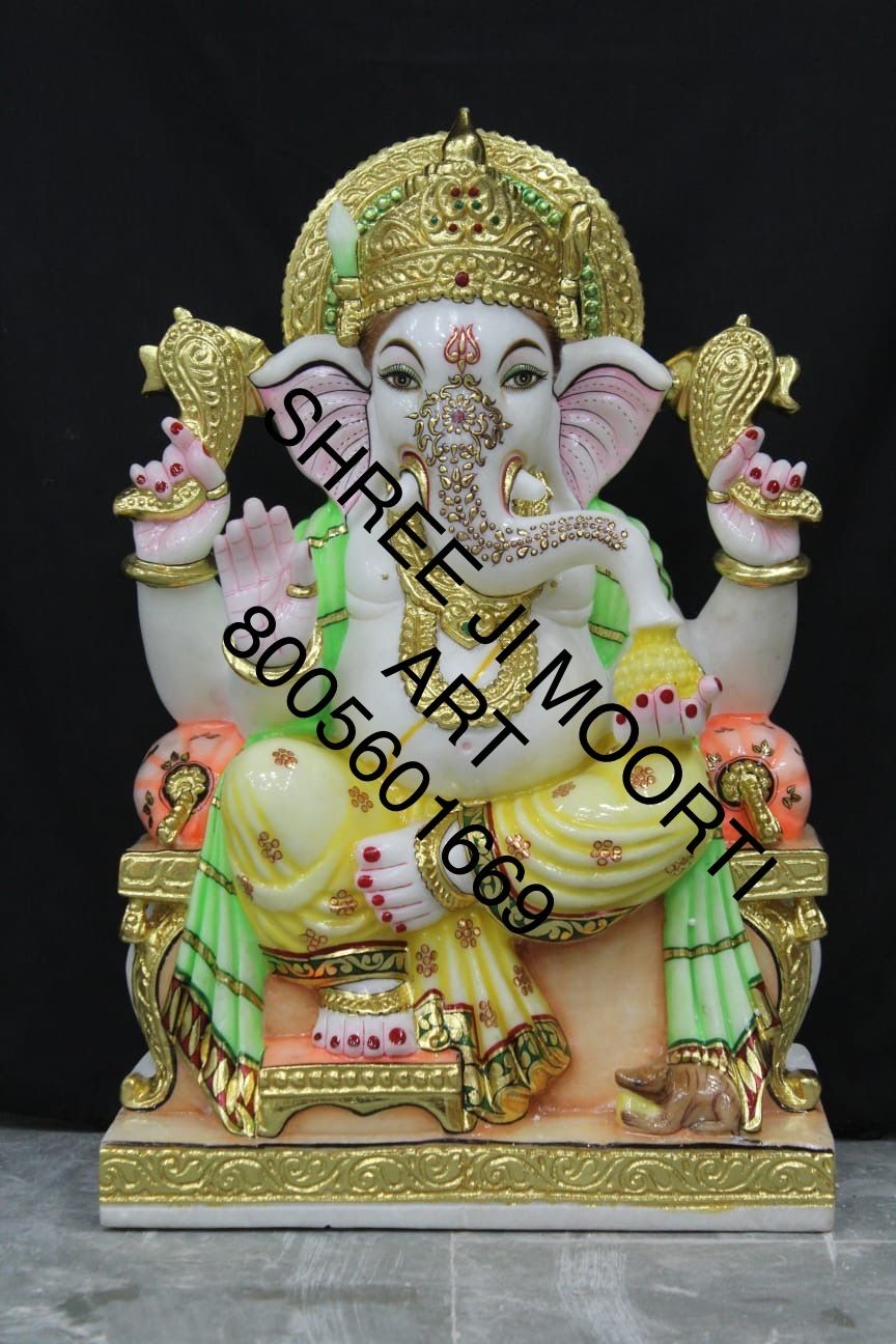 Marble Ganesh Ji Statue