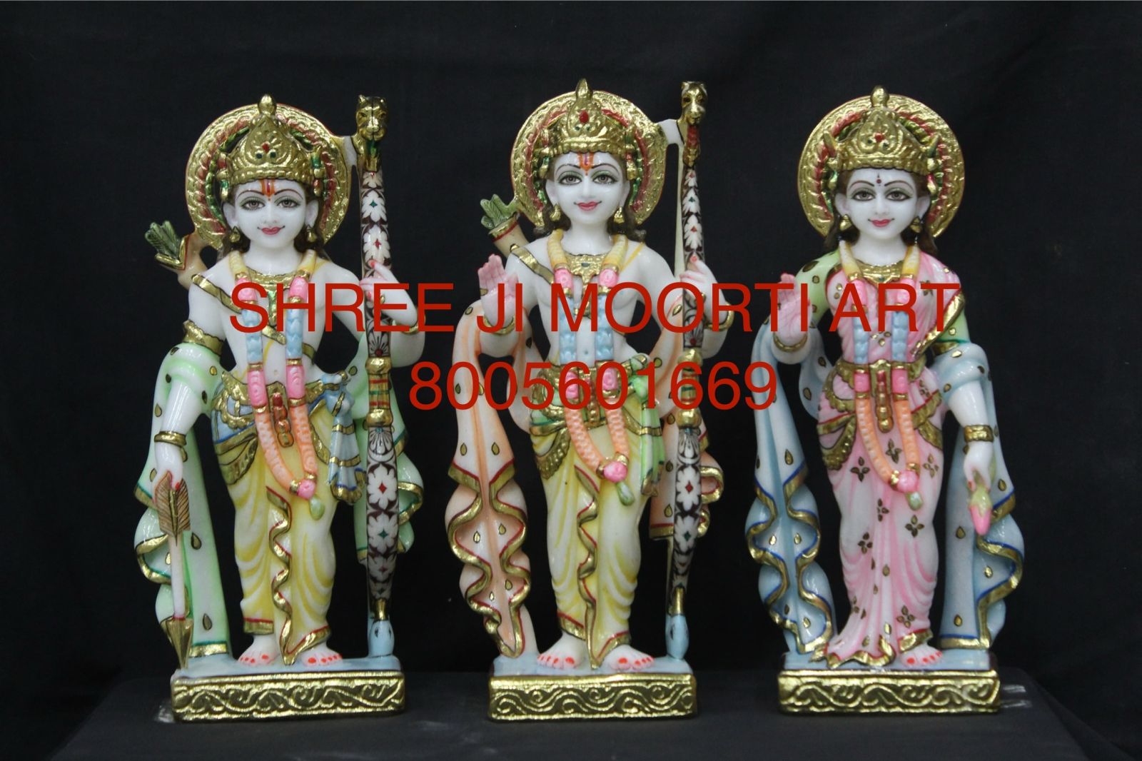 RAM Darbar Marble Murti Statue