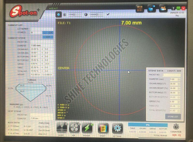 SpotOn Plus Round 4Process Cutting Software