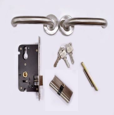 Polished Stainless Steel Sash Lock, Color : Silver