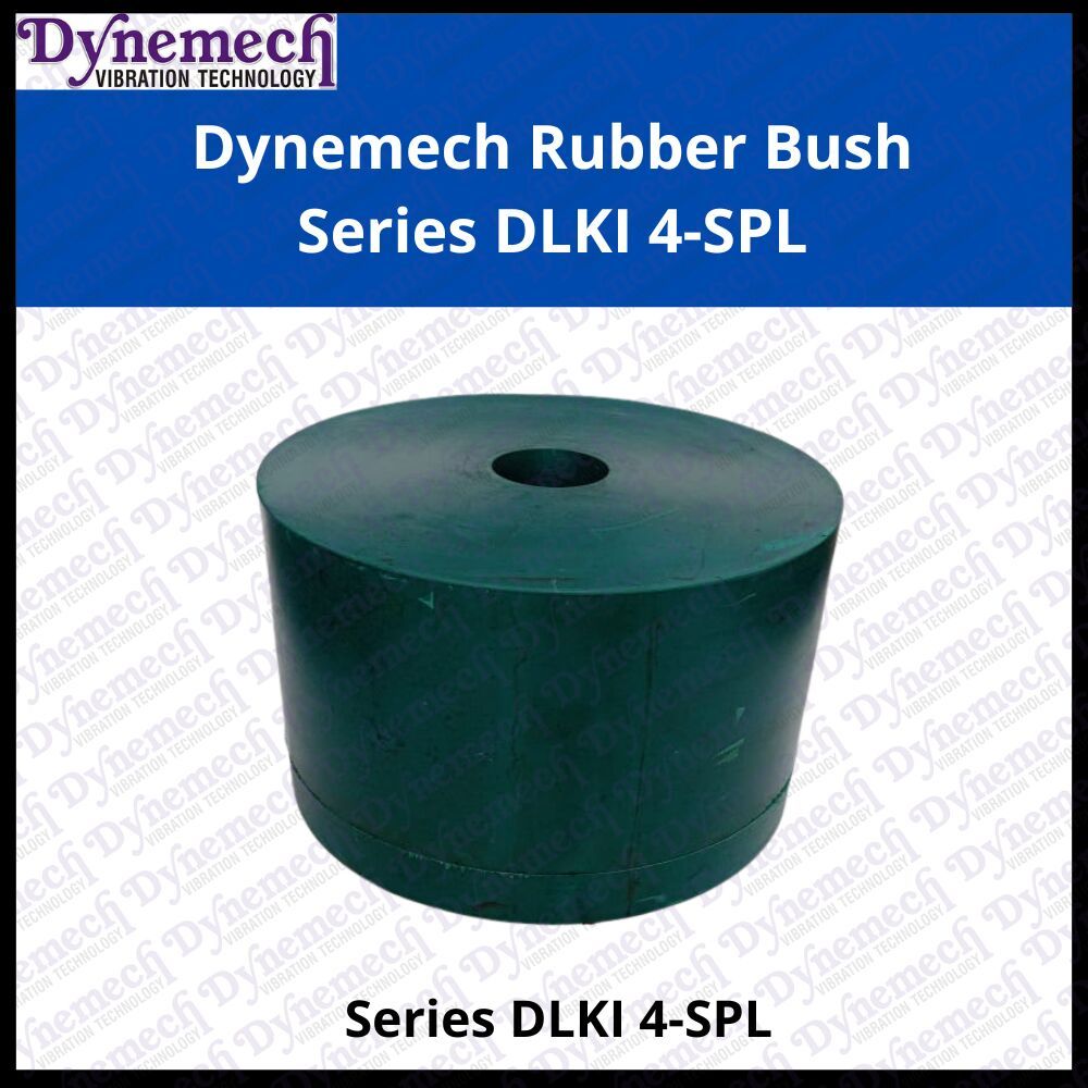 Dynemech High-Load Vibration Control Rubber Bush Series Dlki 4-SPL