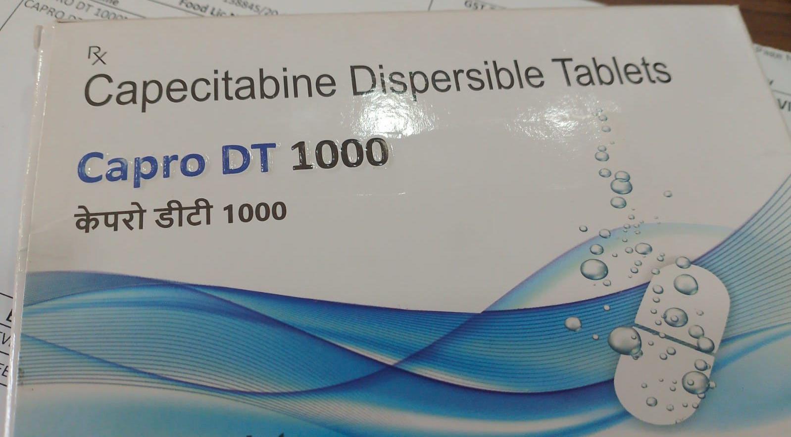 Capro Dt 1000mg Capecitabine Dispersible Tablet