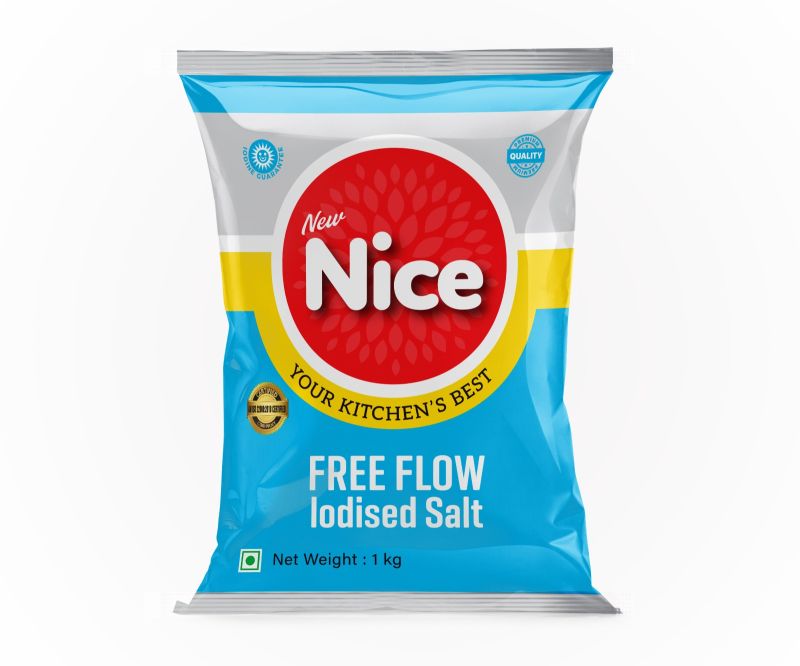 Nice Refined Iodised Free Flow Salt