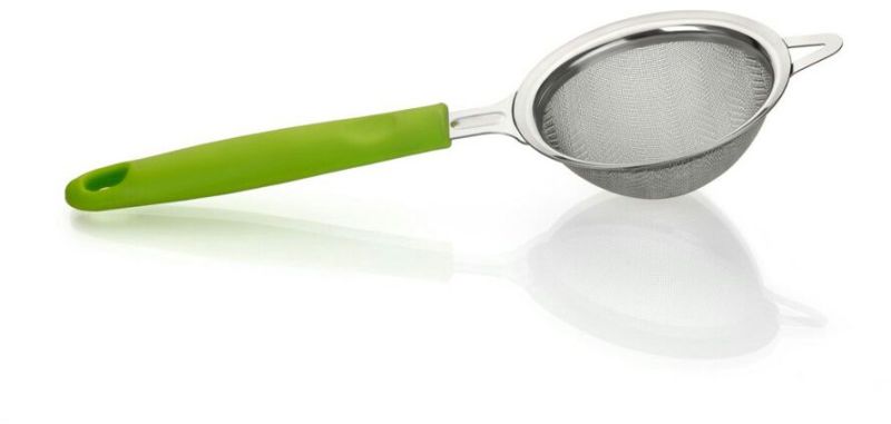 Mesh Tea Strainer Steel Plastic Handle