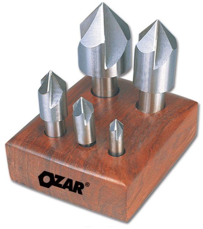 3-flute Center Short Countersinks HSS Reamers
