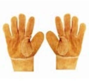 Glove Cowboy Rugged Brown Split Leather