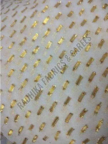 Embroidered Georgette Fabric