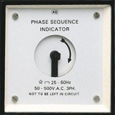 Phase Sequence Indicator For Industrial