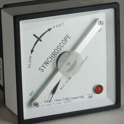 Synchroscope Meter for Industrial Use