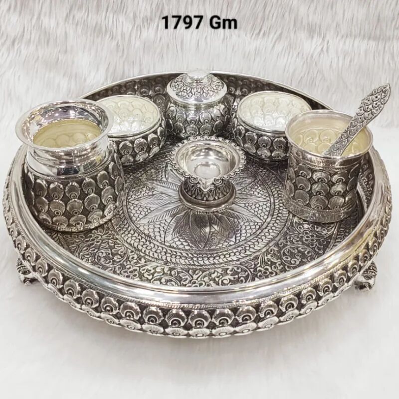 Designer 92.5% Pure Silver Arta Thal Set