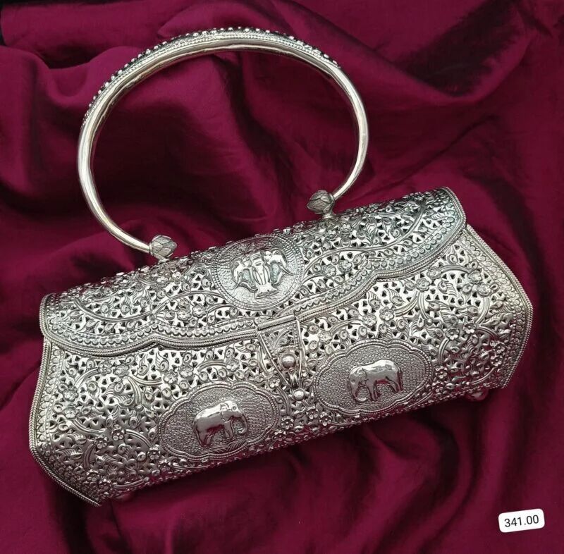 Timeless Pure Sterling Silver Purse