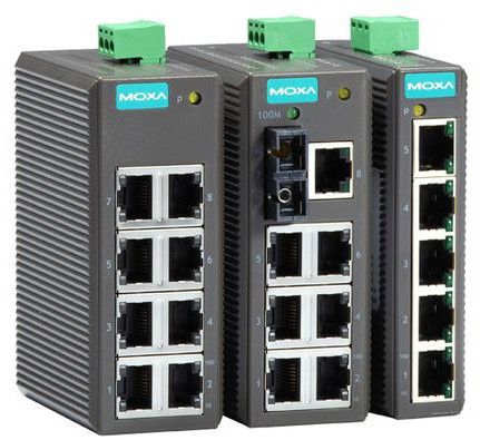 Unmanaged Ethernet Switches EDS-205/208