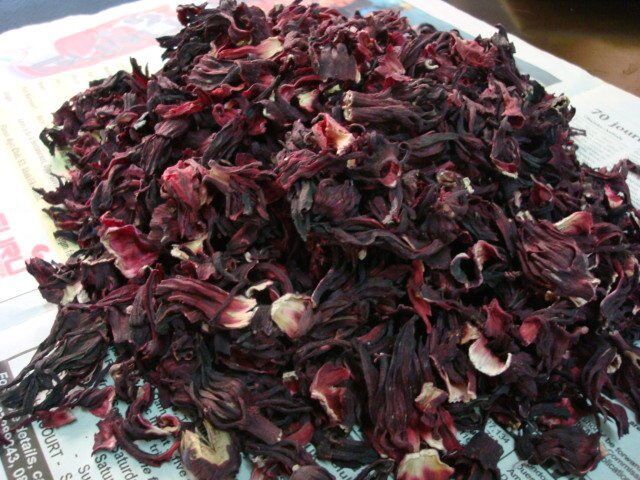 Dry Hibiscus Flowers