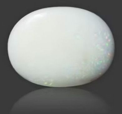 White Opal With Fire – 11.02 Carat