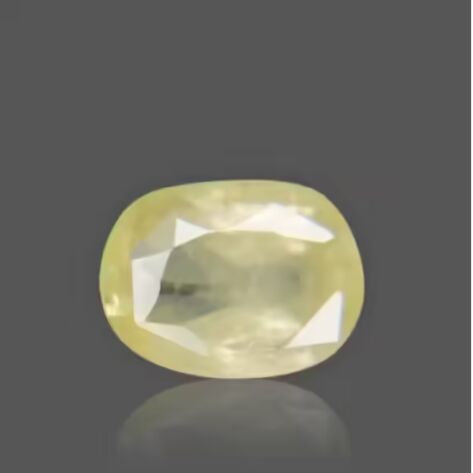 Yellow Sapphire – 3.94 Carat for Jewelry, Astrology