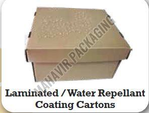 Laminated Water Repellant Coating Carton