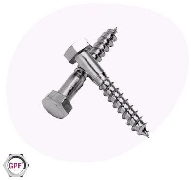 Hex Head Lag Coach Screw