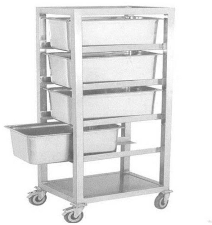 Food Pan Service Trolley