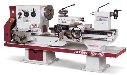 Heavy Duty All Geared Lathe Machines, Color : Grey