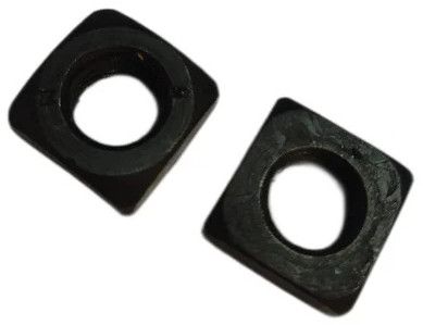 Carbon Steel Square Nut, Color : Self, Plated M 10, Grade : 4.6