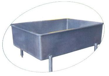 Milk Dump Tank, Color : Silver