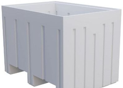 Plastic Pallet Container, Shape : Rectangular