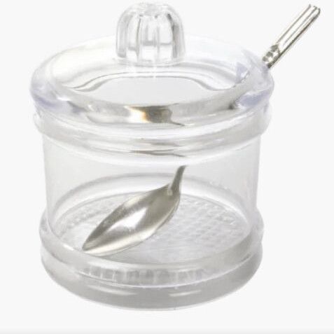 Glass Priya Pickle Pot, Color : Transparent