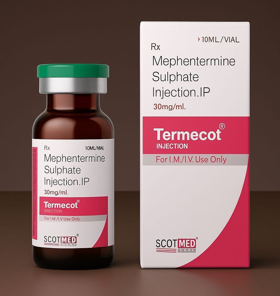 termecot mephentermine injection