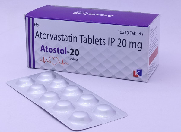 Atostol 20mg Atorvastatin Tablets