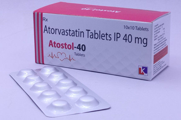 Atostol 40mg Atorvastatin Tablets