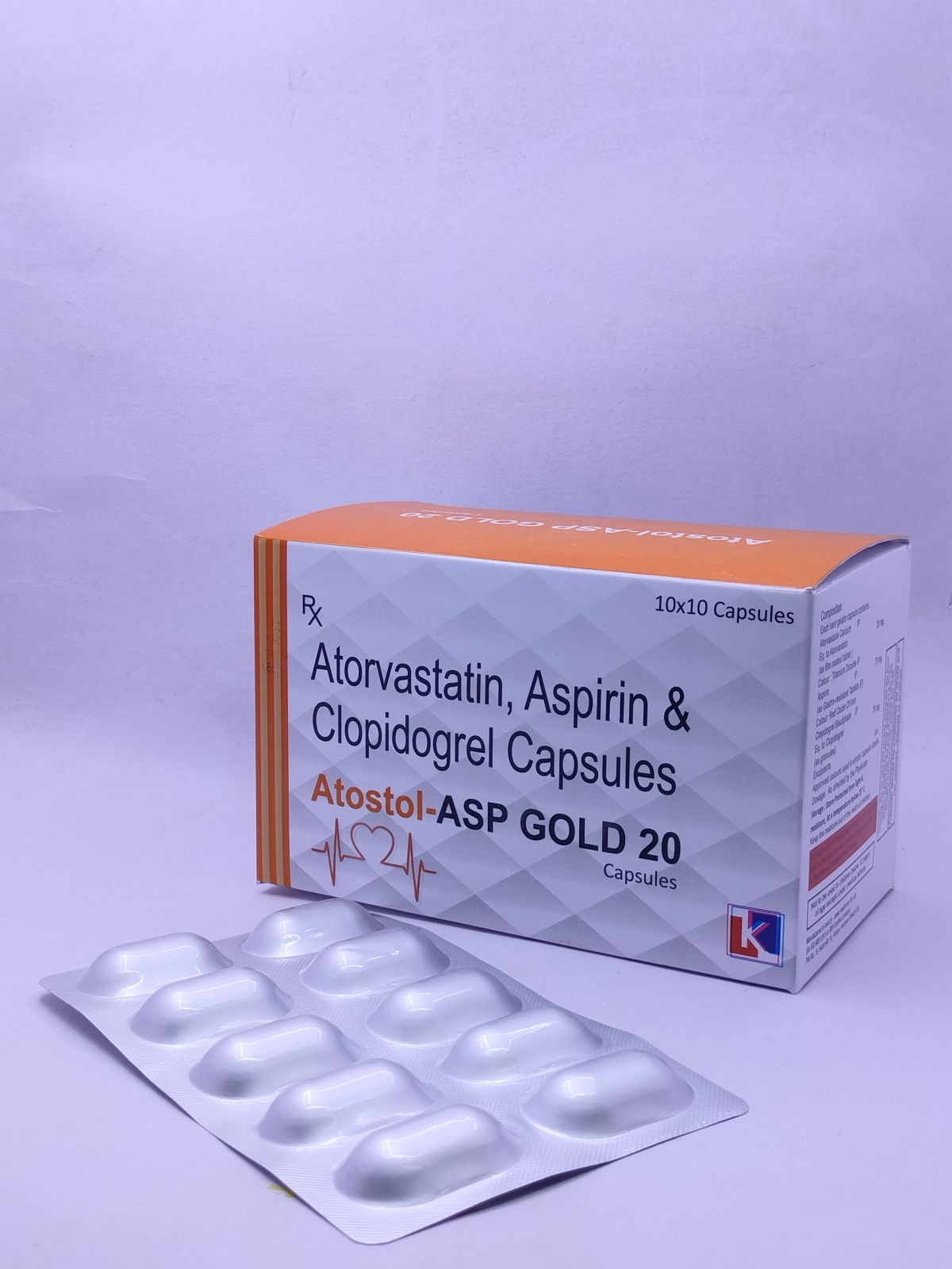 Atostol ASP Gold 20mg Capsule
