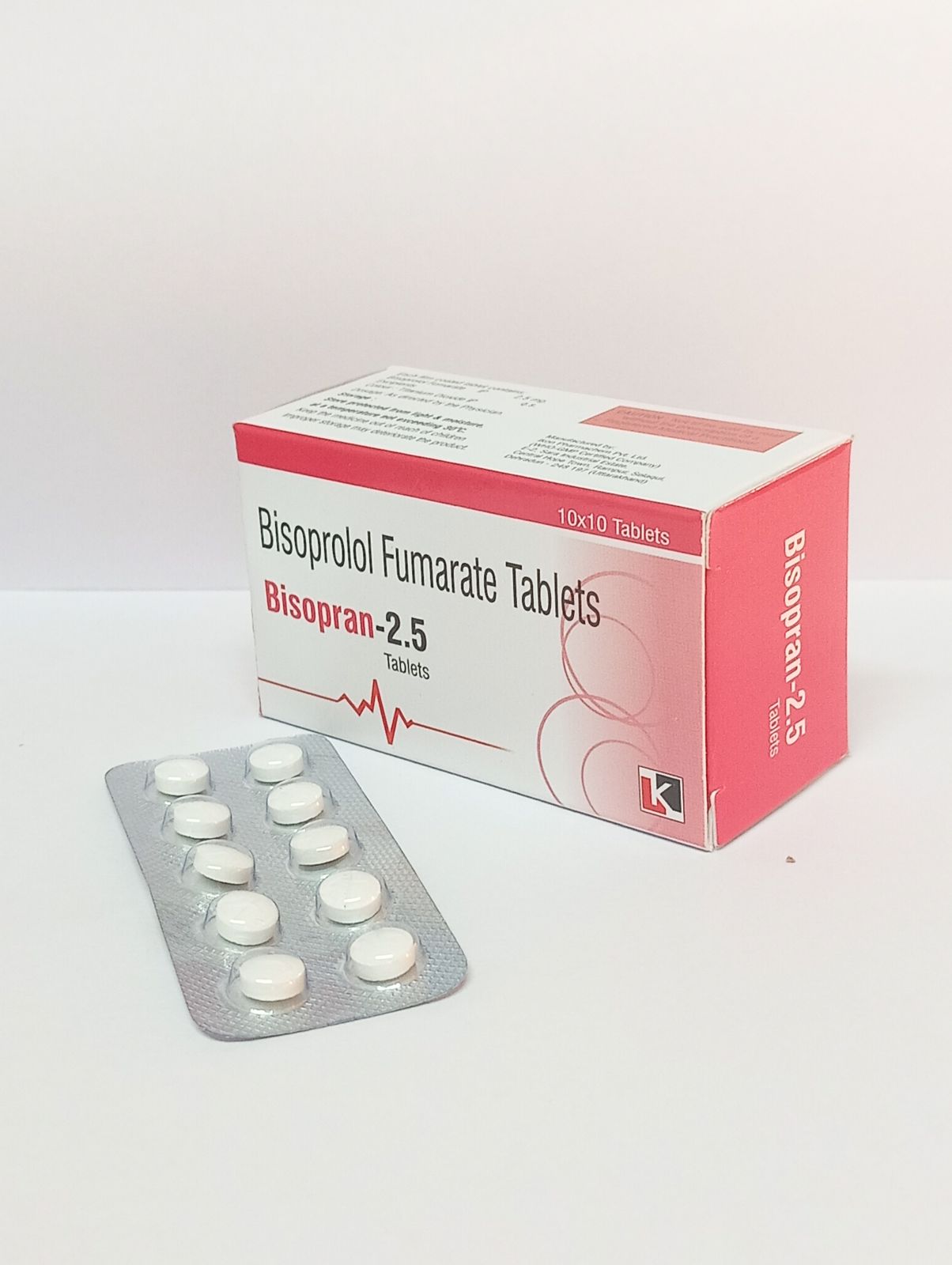 Bisopran 2.5mg Bisoprolol Fumarate Tablets