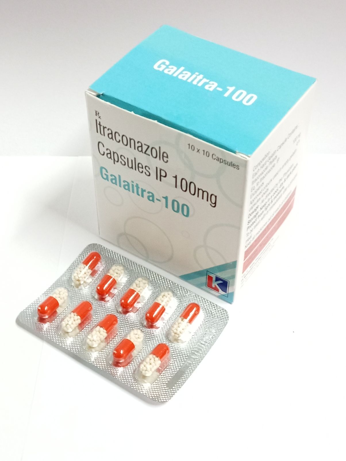 Galaitra 100mg Itraconazole Capsules