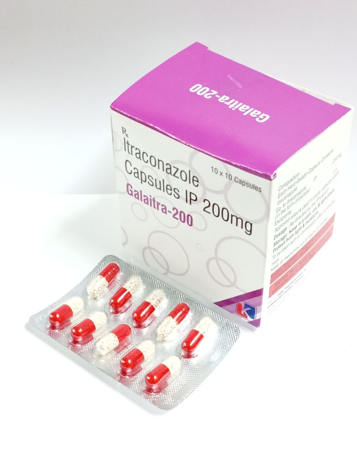 Galaitra 200mg Itraconazole Capsules