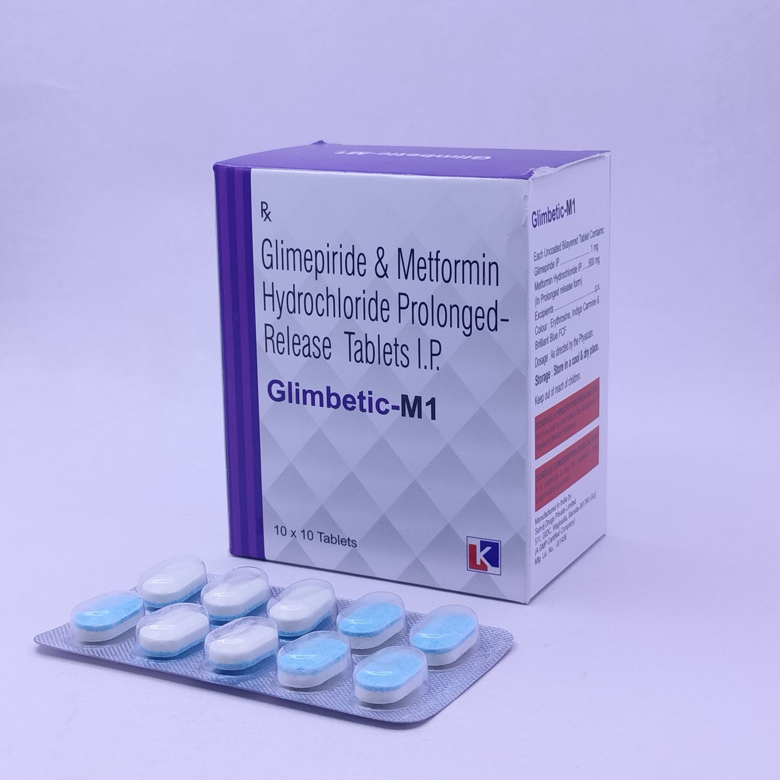 Glimbetic M1 Glimepiride Tablets