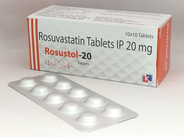 Rosustol 20mg Rosuvastatin Tablets